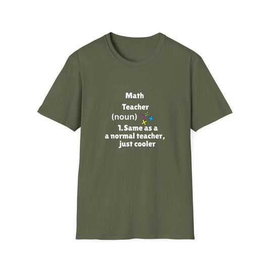 Cool Math Teacher T-Shirt, Gift for Educators, Cute Teacher Tee, Back to School, Funny Teacher Shirt, Teacher Appreciation, Math [...]