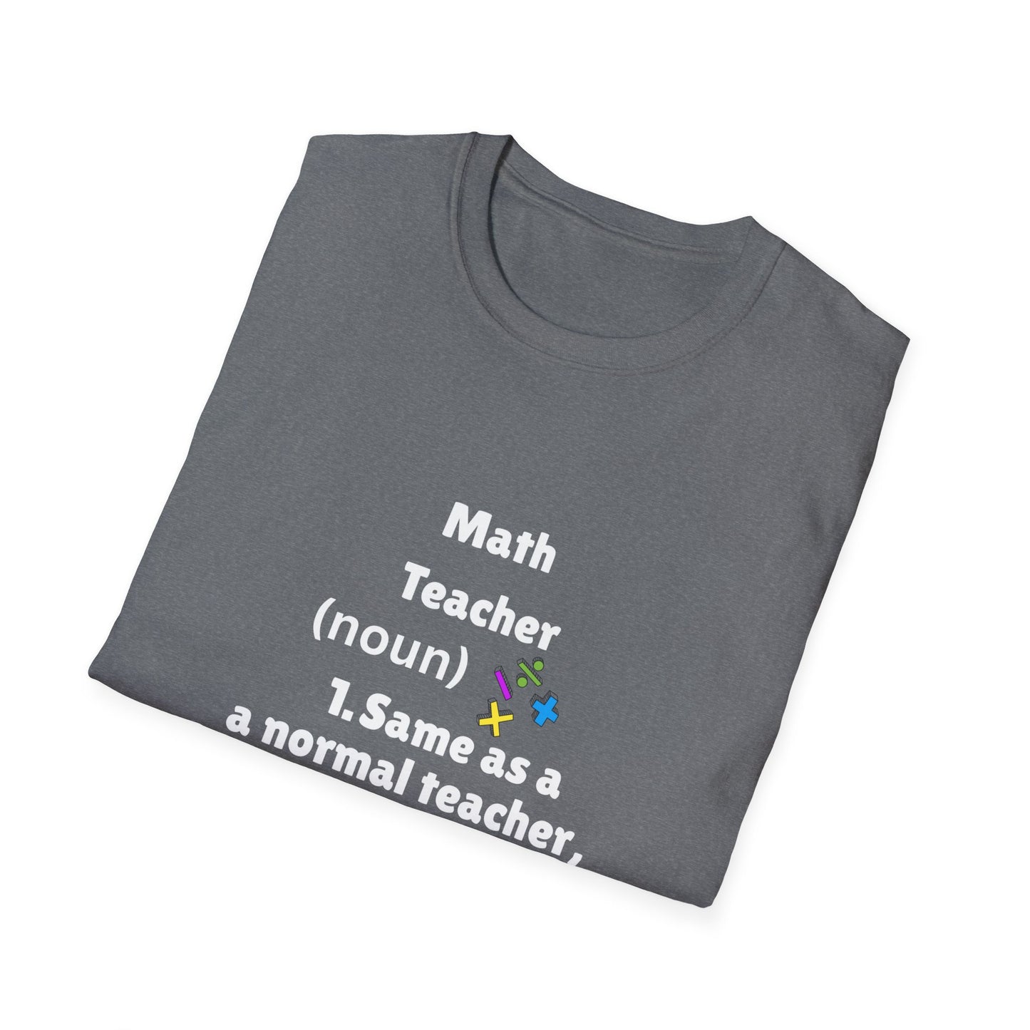Cool Math Teacher T-Shirt, Gift for Educators, Cute Teacher Tee, Back to School, Funny Teacher Shirt, Teacher Appreciation, Math [...]