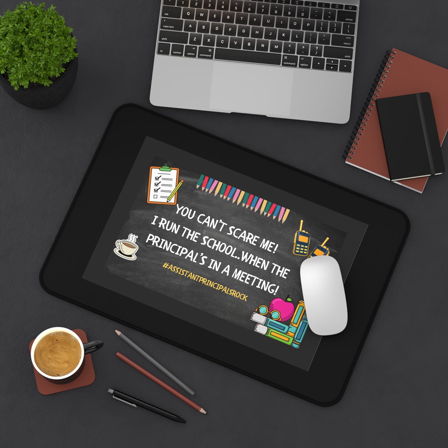 Assistant Principal Desk Mat - Fun Office Decor for Educators, Teacher Gift, Classroom Accessory, Inspirational Desk Pad, Back to [...]