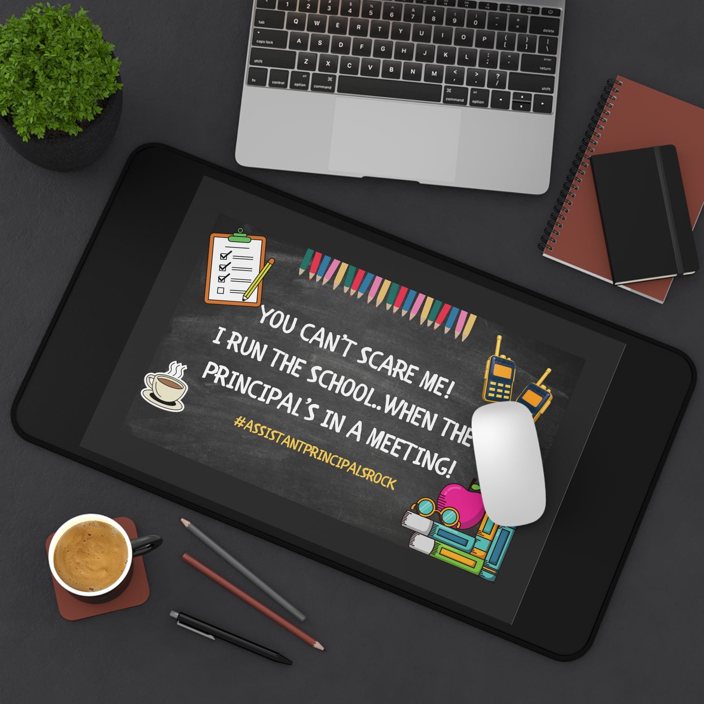Assistant Principal Desk Mat - Fun Office Decor for Educators, Teacher Gift, Classroom Accessory, Inspirational Desk Pad, Back to [...]