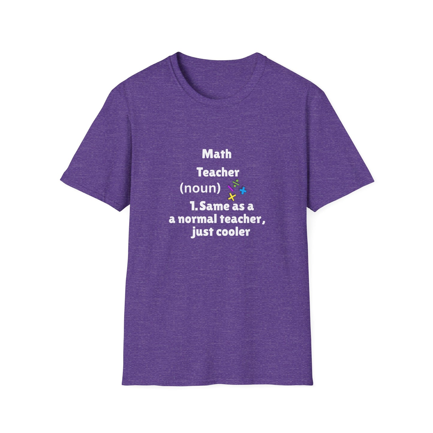 Cool Math Teacher T-Shirt, Gift for Educators, Cute Teacher Tee, Back to School, Funny Teacher Shirt, Teacher Appreciation, Math [...]