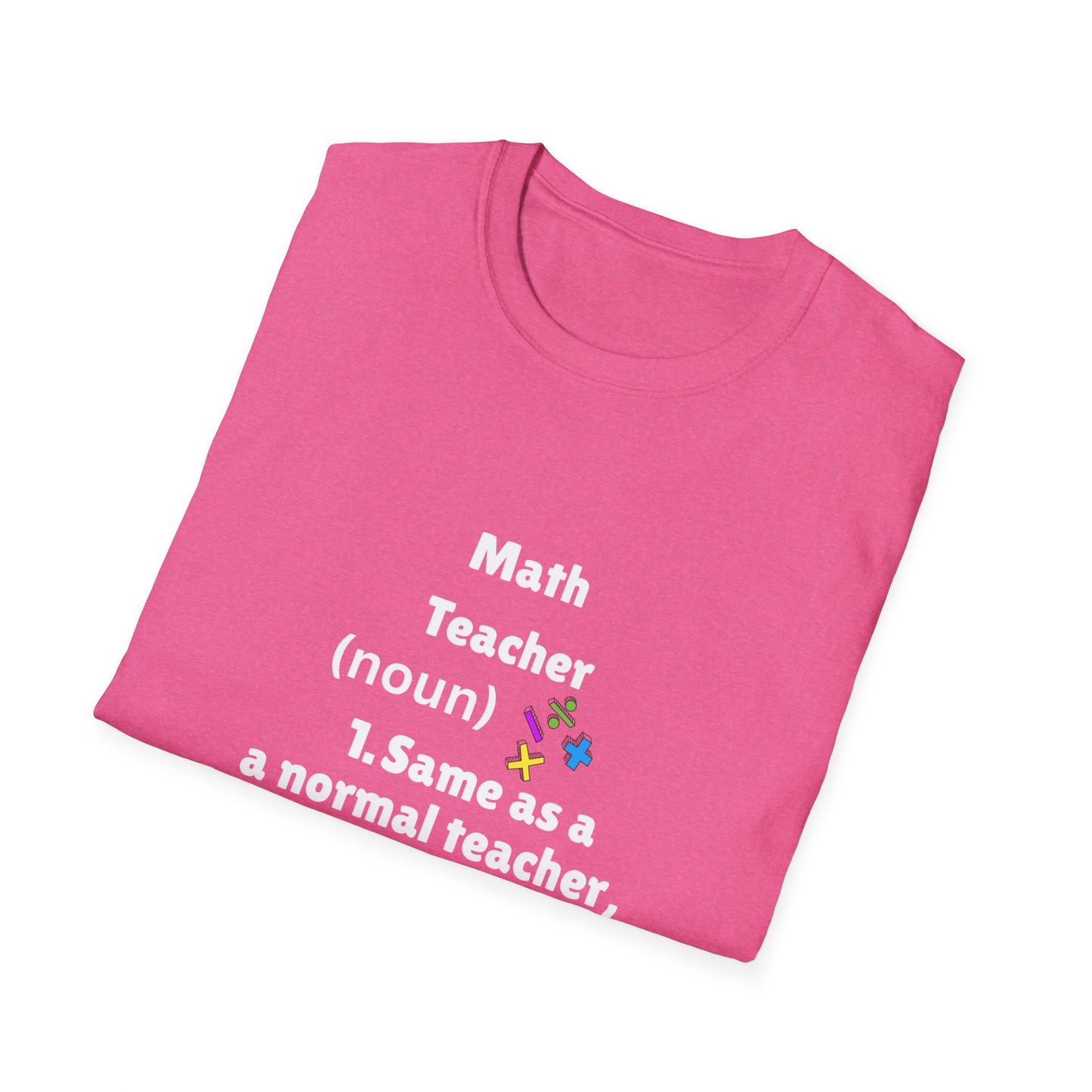 Cool Math Teacher T-Shirt, Gift for Educators, Cute Teacher Tee, Back to School, Funny Teacher Shirt, Teacher Appreciation, Math [...]