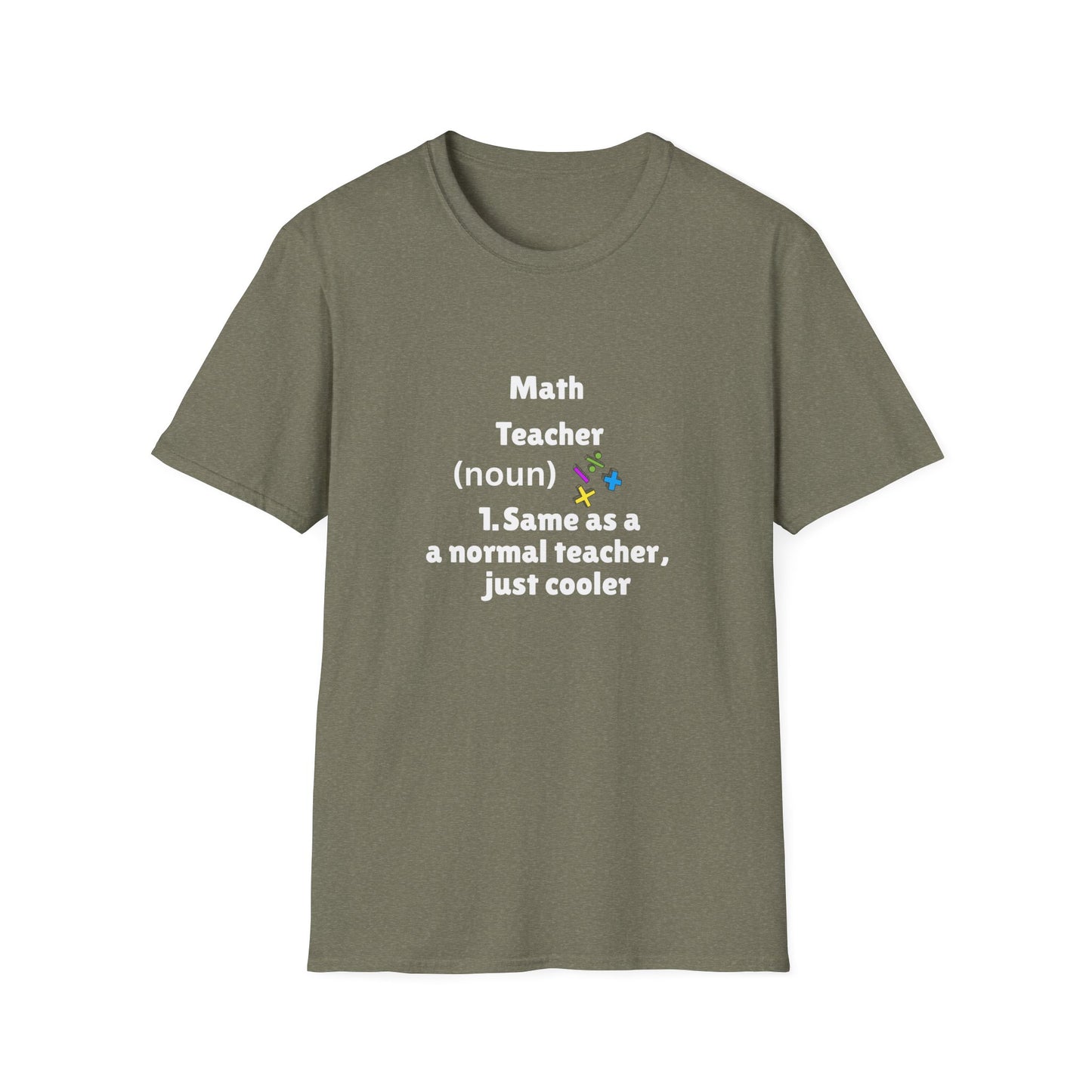 Cool Math Teacher T-Shirt, Gift for Educators, Cute Teacher Tee, Back to School, Funny Teacher Shirt, Teacher Appreciation, Math [...]