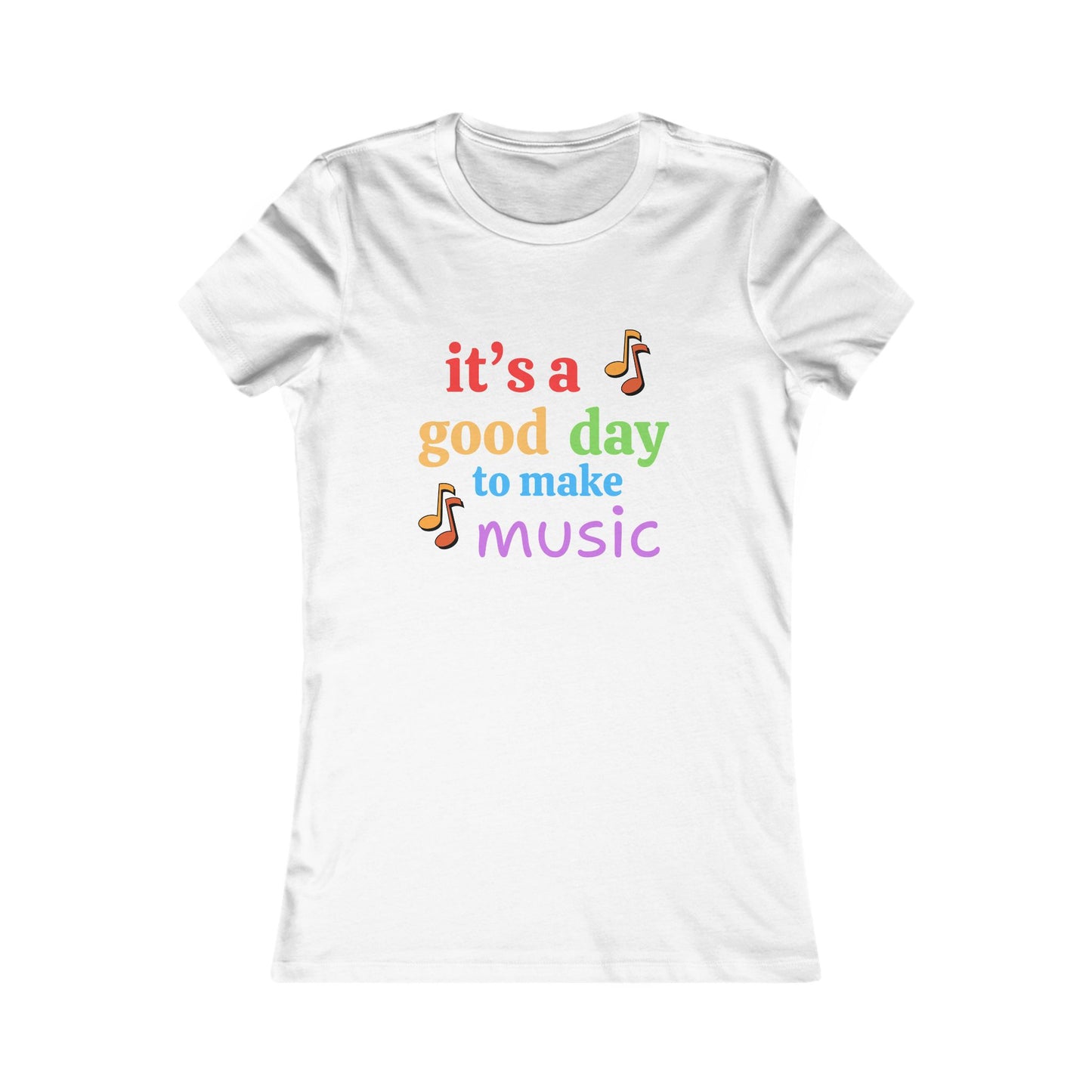 Musical Inspiration Tee, Positive Vibes T-Shirt, Gift for Music Lovers, Women's Graphic Shirt, Fun Quote Top