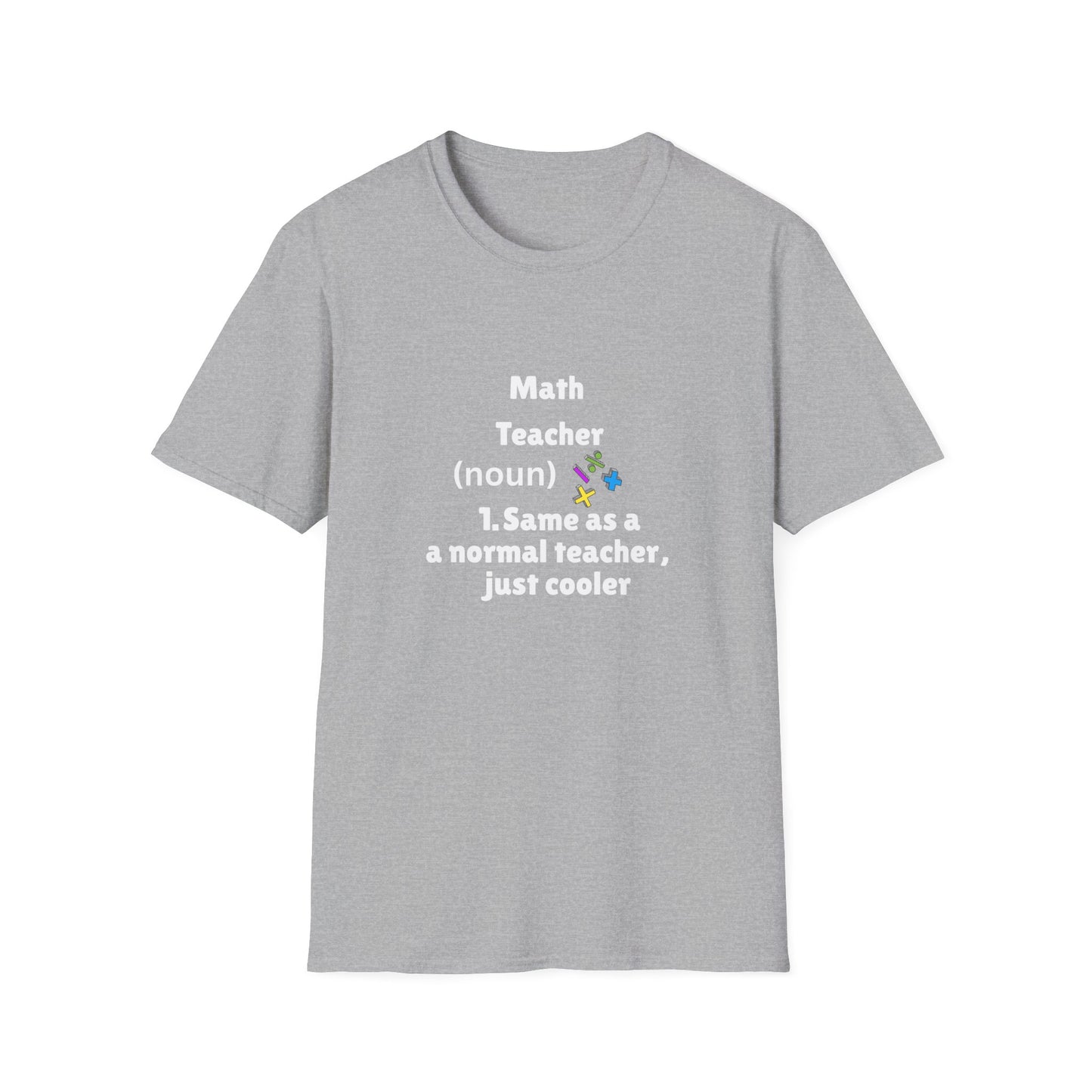 Cool Math Teacher T-Shirt, Gift for Educators, Cute Teacher Tee, Back to School, Funny Teacher Shirt, Teacher Appreciation, Math [...]