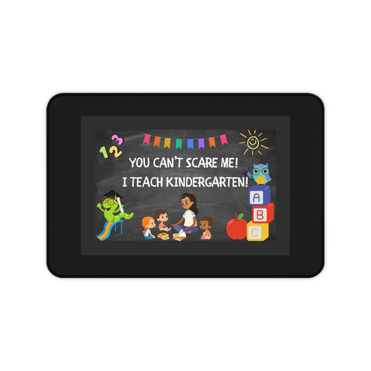 Kindergarten Teacher Desk Mat – Fun Classroom Decor, Teaching Supplies, Teacher Gifts, Office Accessories, Inspirational Decor