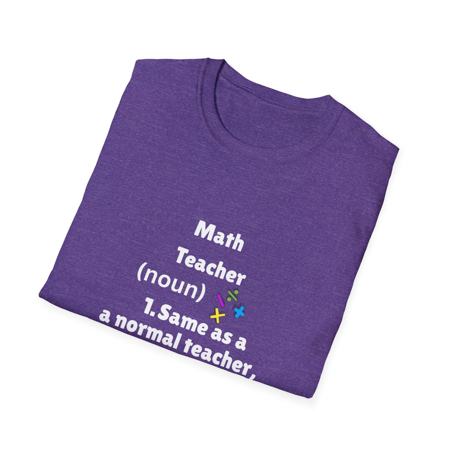 Cool Math Teacher T-Shirt, Gift for Educators, Cute Teacher Tee, Back to School, Funny Teacher Shirt, Teacher Appreciation, Math [...]