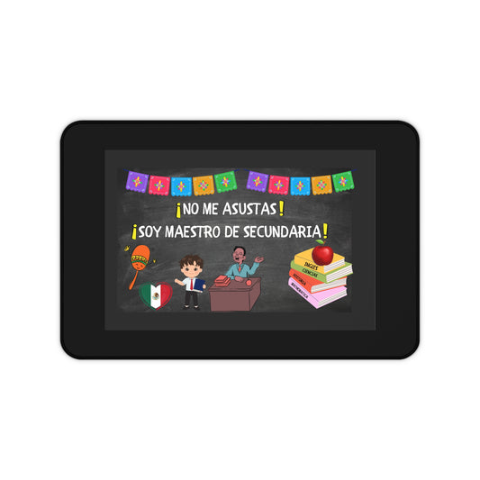 Latin/Hispanic Man Funny Teacher Desk Mat - Classroom Decor, Gift for Educators, Unique Office Accessory, Back to School, Teacher Appreciation