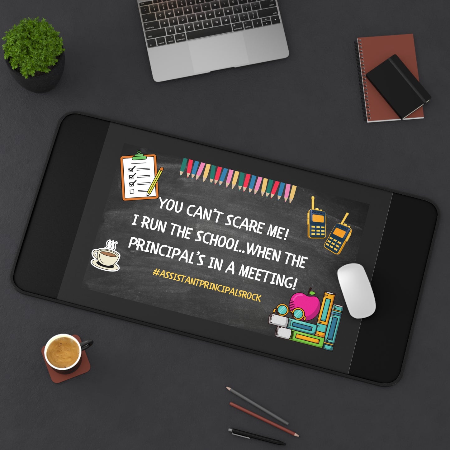 Assistant Principal Desk Mat - Fun Office Decor for Educators, Teacher Gift, Classroom Accessory, Inspirational Desk Pad, Back to [...]